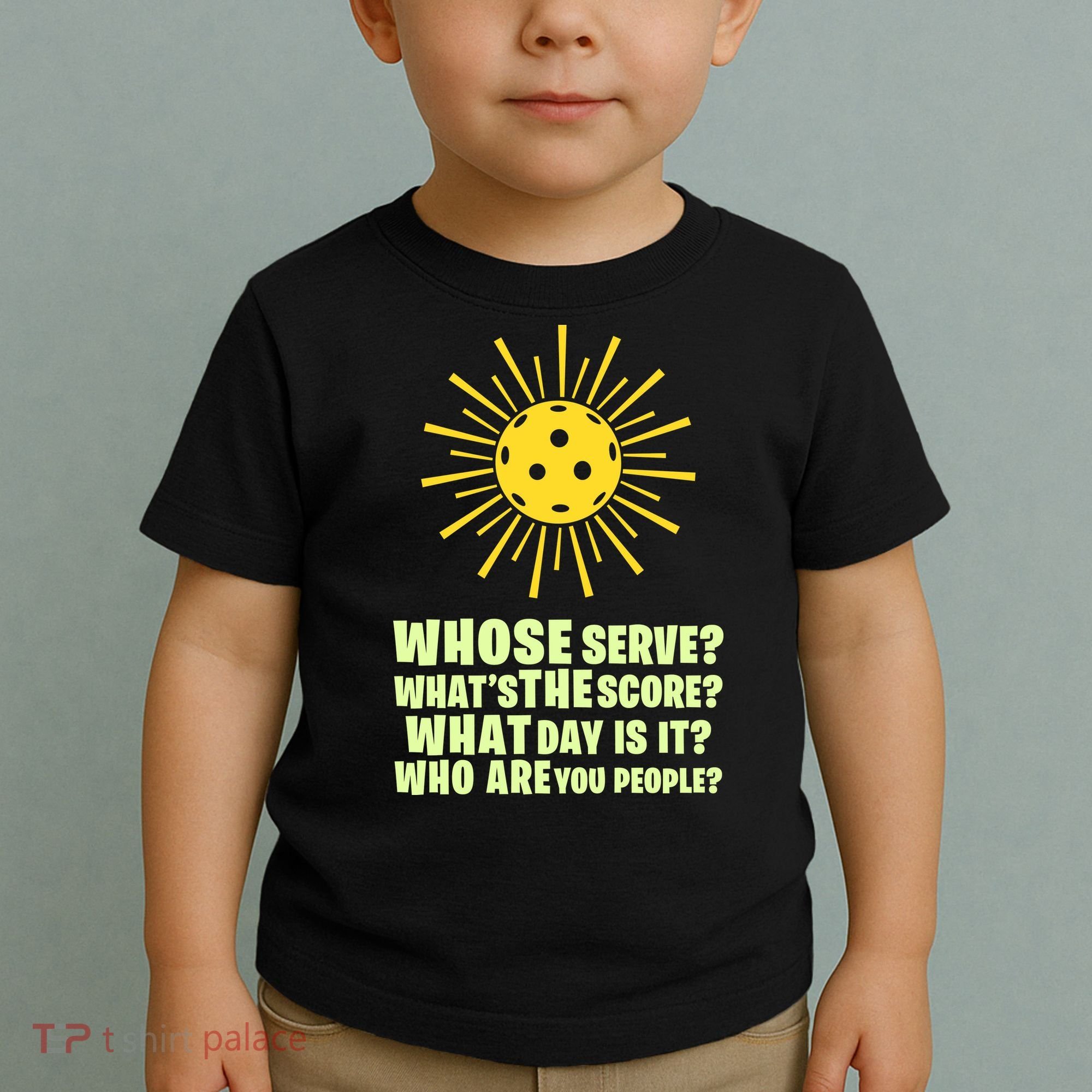 PickleBall Player Funny sport  gif for fan Toddler T-Shirt