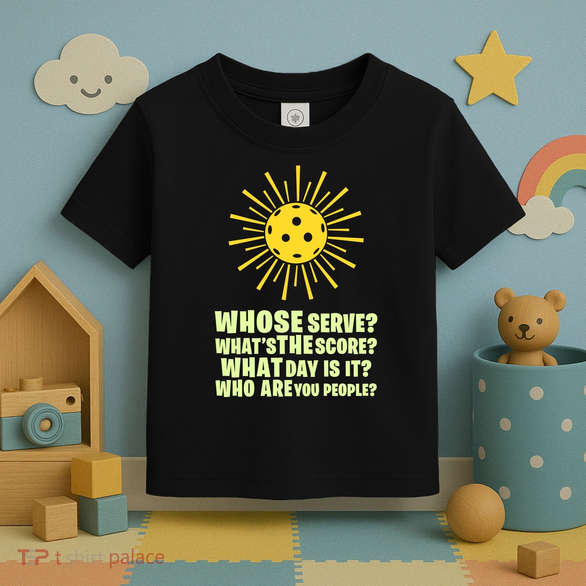 PickleBall Player Funny sport  gif for fan Toddler T-Shirt