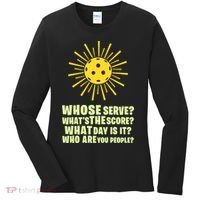 PickleBall Player Funny sport  gif for fan Women's Long Sleeve Shirt thumb 0