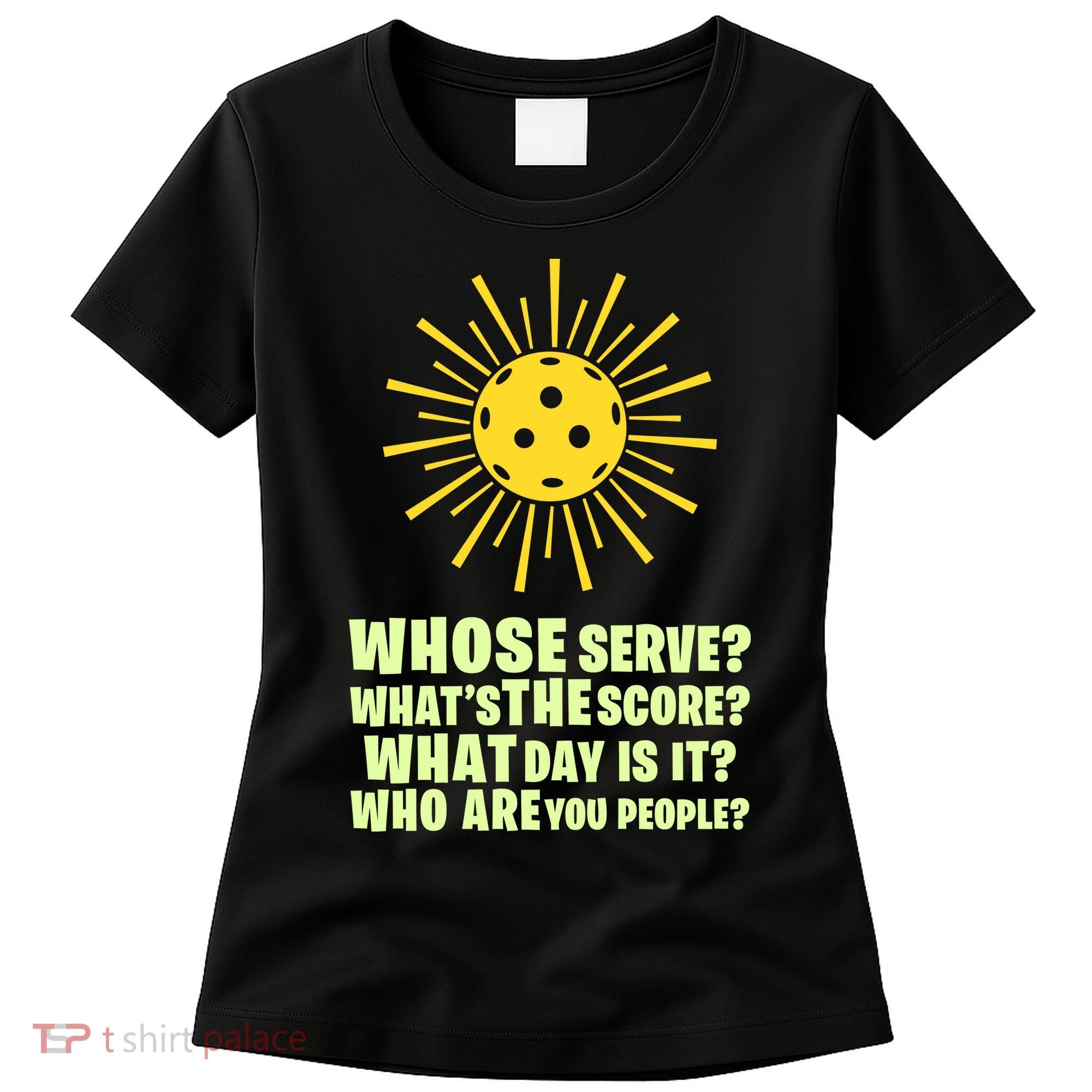 PickleBall Player Funny sport  gif for fan Women's T-Shirt