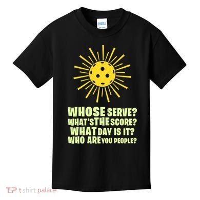 PickleBall Player Funny sport  gif for fan Kids T-Shirt