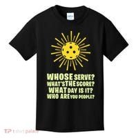 PickleBall Player Funny sport  gif for fan Kids T-Shirt thumb 0