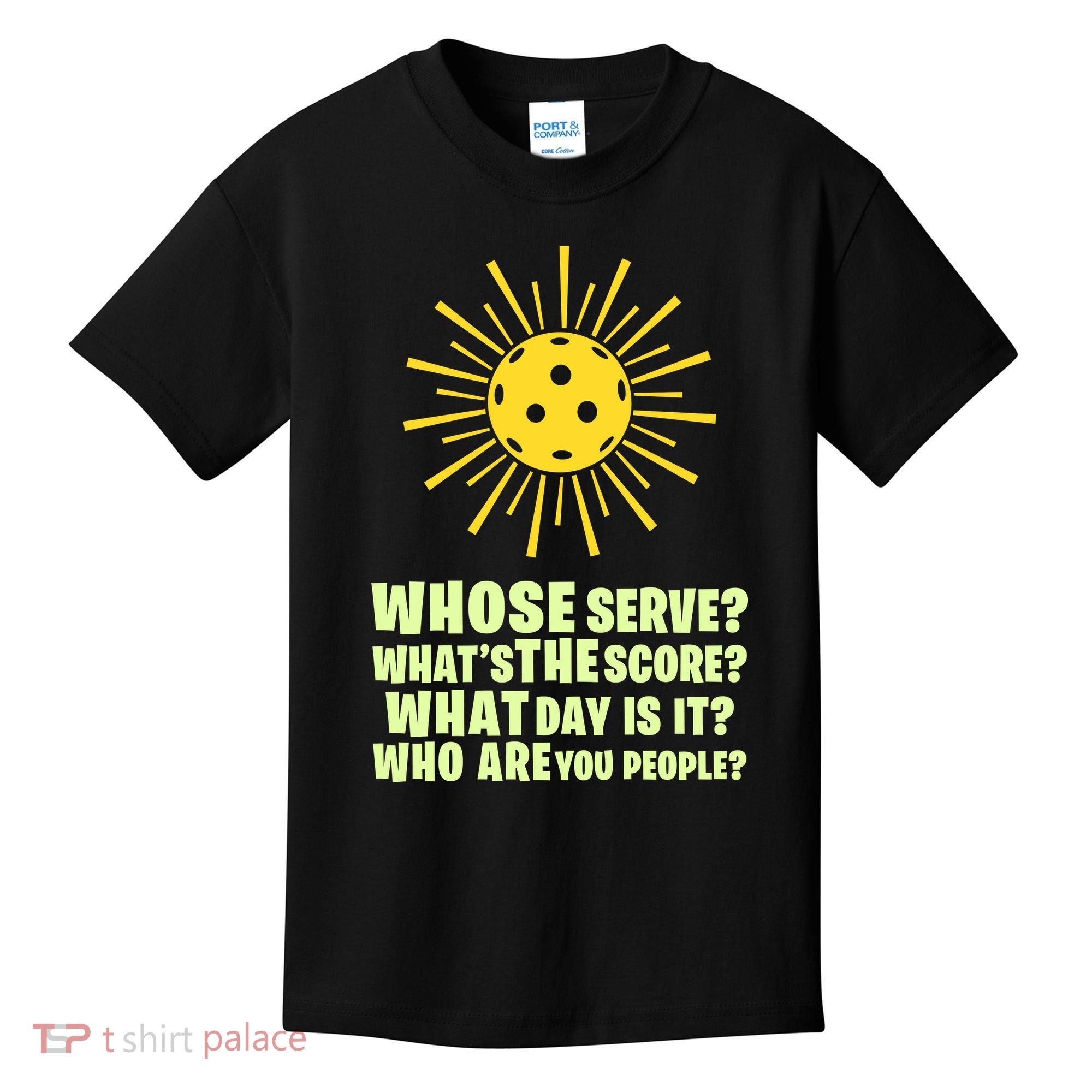 PickleBall Player Funny sport  gif for fan Kids T-Shirt