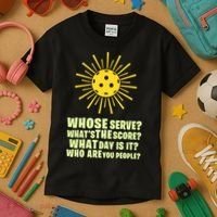 PickleBall Player Funny sport  gif for fan Kids T-Shirt thumb 3
