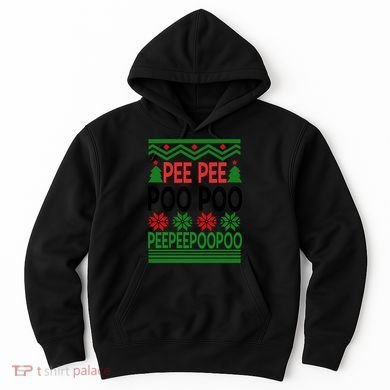 Pee Poo Poo Ugly Christmas Hoodie