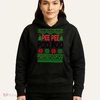 Pee Poo Poo Ugly Christmas Hoodie thumb 5