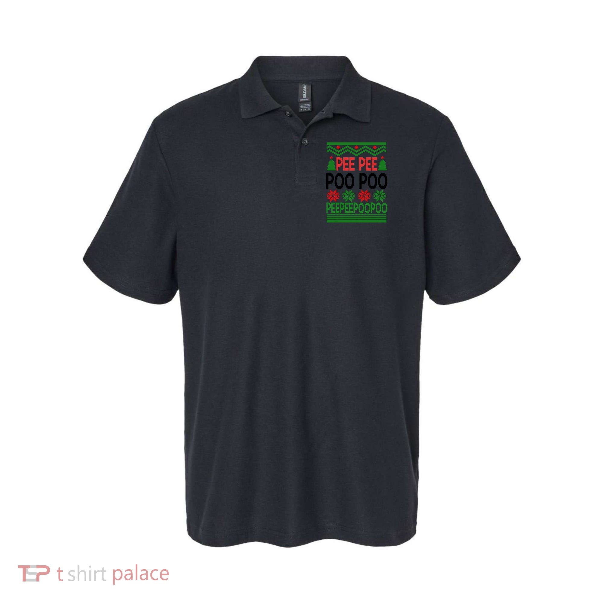 Pee Poo Poo Ugly Christmas Polo