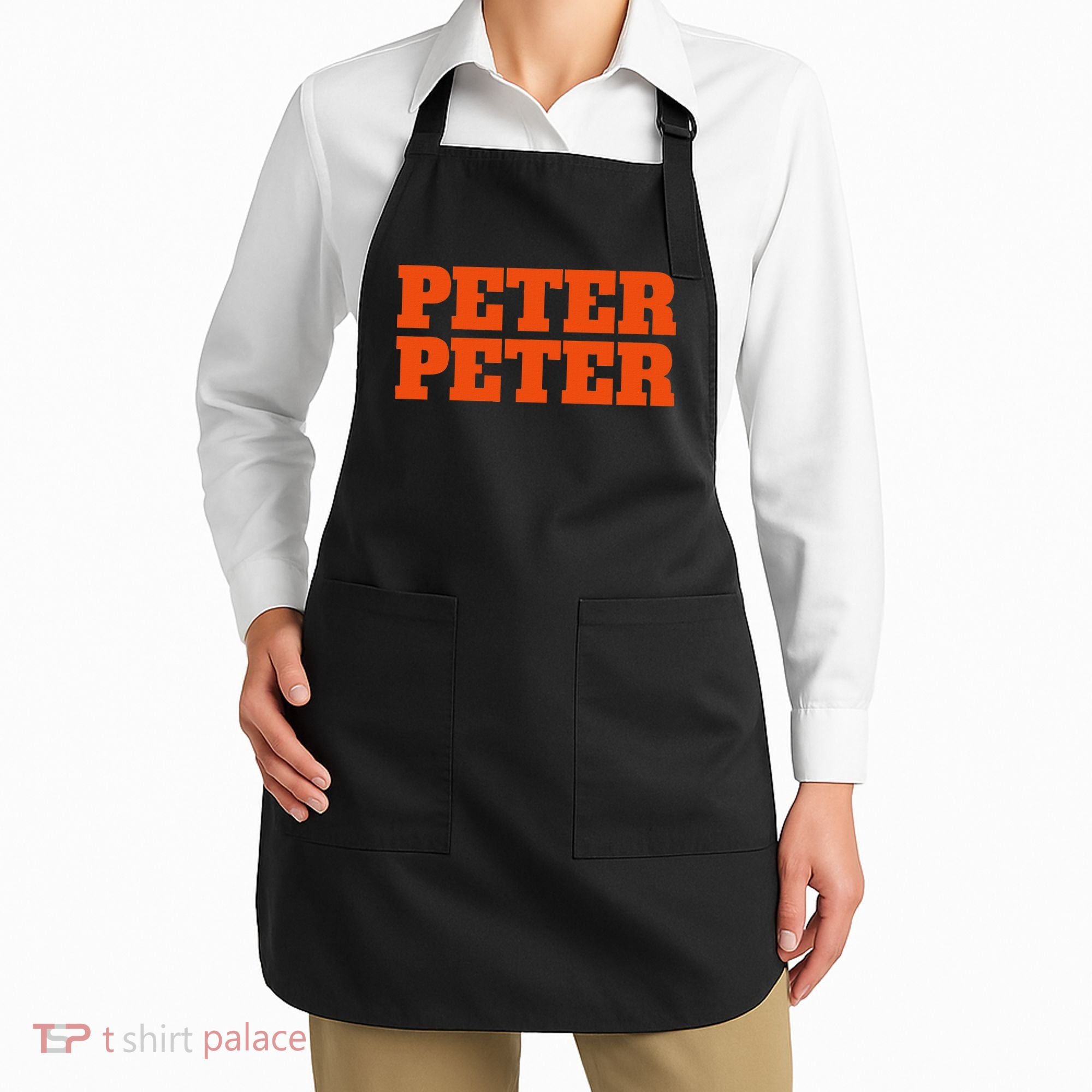 Peter Peter Pumpkin Eater Halloween Couples Costume Apron
