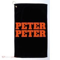Peter Peter Pumpkin Eater Halloween Couples Costume Golf Towel thumb 0