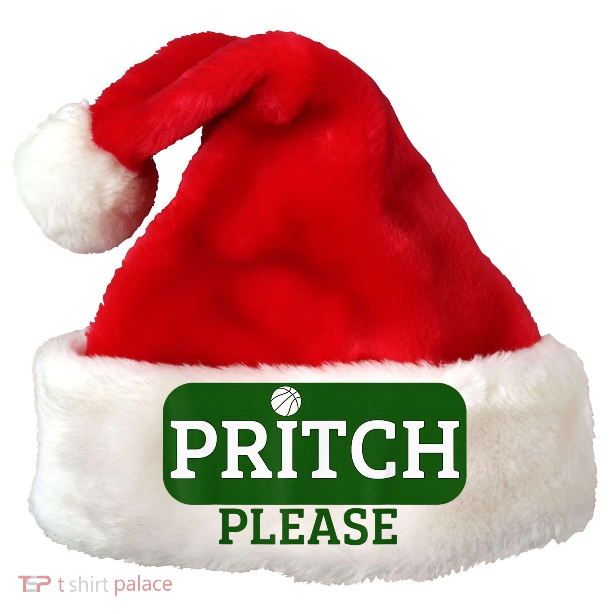 Pritch Please Santa Hat