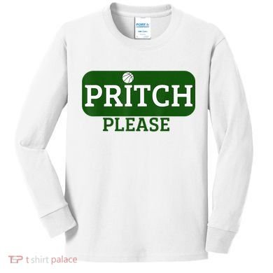 Pritch Please Kids Long Sleeve Shirt