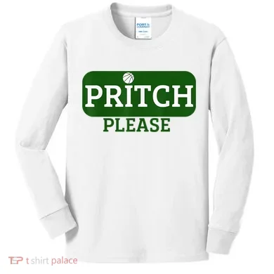 Pritch Please Kids Long Sleeve Shirt
