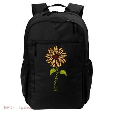 Para professional Paraeducator Teacher Sunflower Backpack