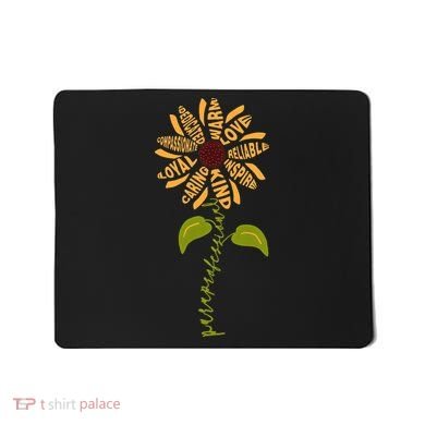 Para professional Paraeducator Teacher Sunflower Mousepad