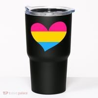 Pansexual Pan Pride Flag Heart LGBT Tumbler thumb 0