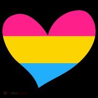 Pansexual Pan Pride Flag Heart LGBT Baby Bodysuit thumb 2