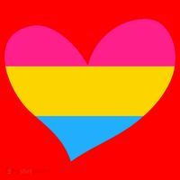 Pansexual Pan Pride Flag Heart LGBT Santa Hat thumb 1