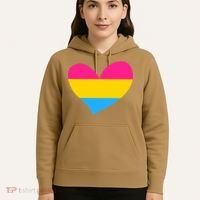 Pansexual Pan Pride Flag Heart LGBT Hoodie thumb 5