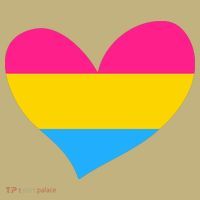 Pansexual Pan Pride Flag Heart LGBT Polo thumb 2