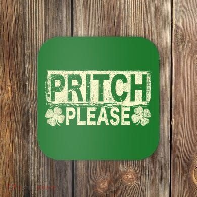 Pritch Please Coaster