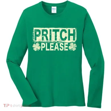 Pritch Please Women's Long Sleeve Shirt