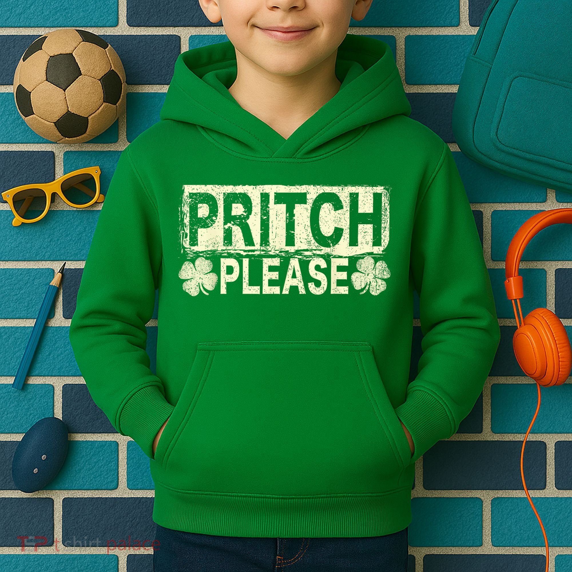 Pritch Please Kids Hoodie