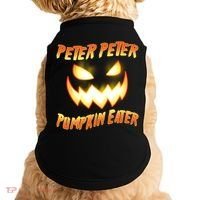 Peter Peter Pumpkin Eater Jack O Lantern Doggie Tank thumb 0