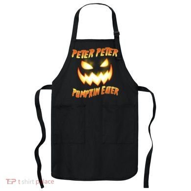 Peter Peter Pumpkin Eater Jack O Lantern Apron