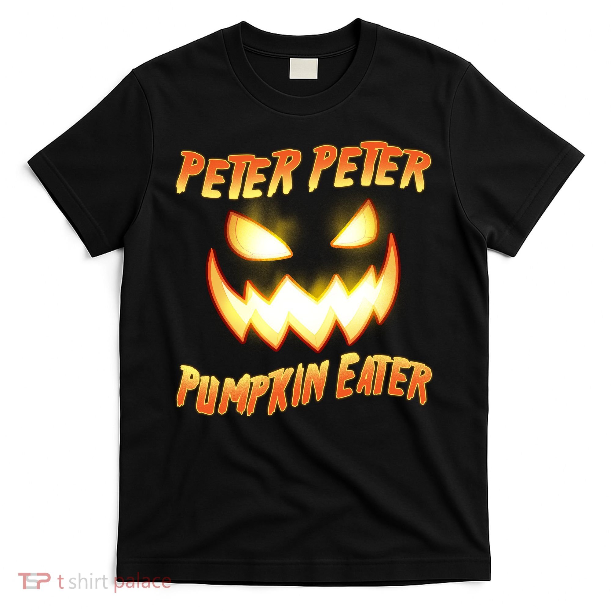 Peter Peter Pumpkin Eater Jack O Lantern T-Shirt