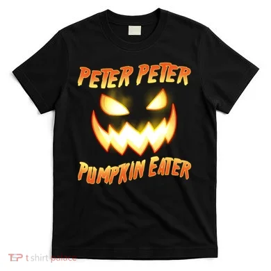 Peter Peter Pumpkin Eater Jack O Lantern T-Shirt