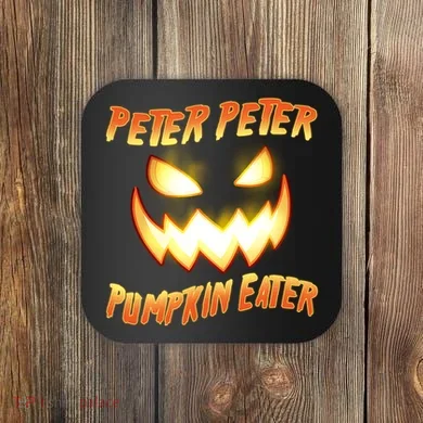Peter Peter Pumpkin Eater Jack O Lantern Coaster