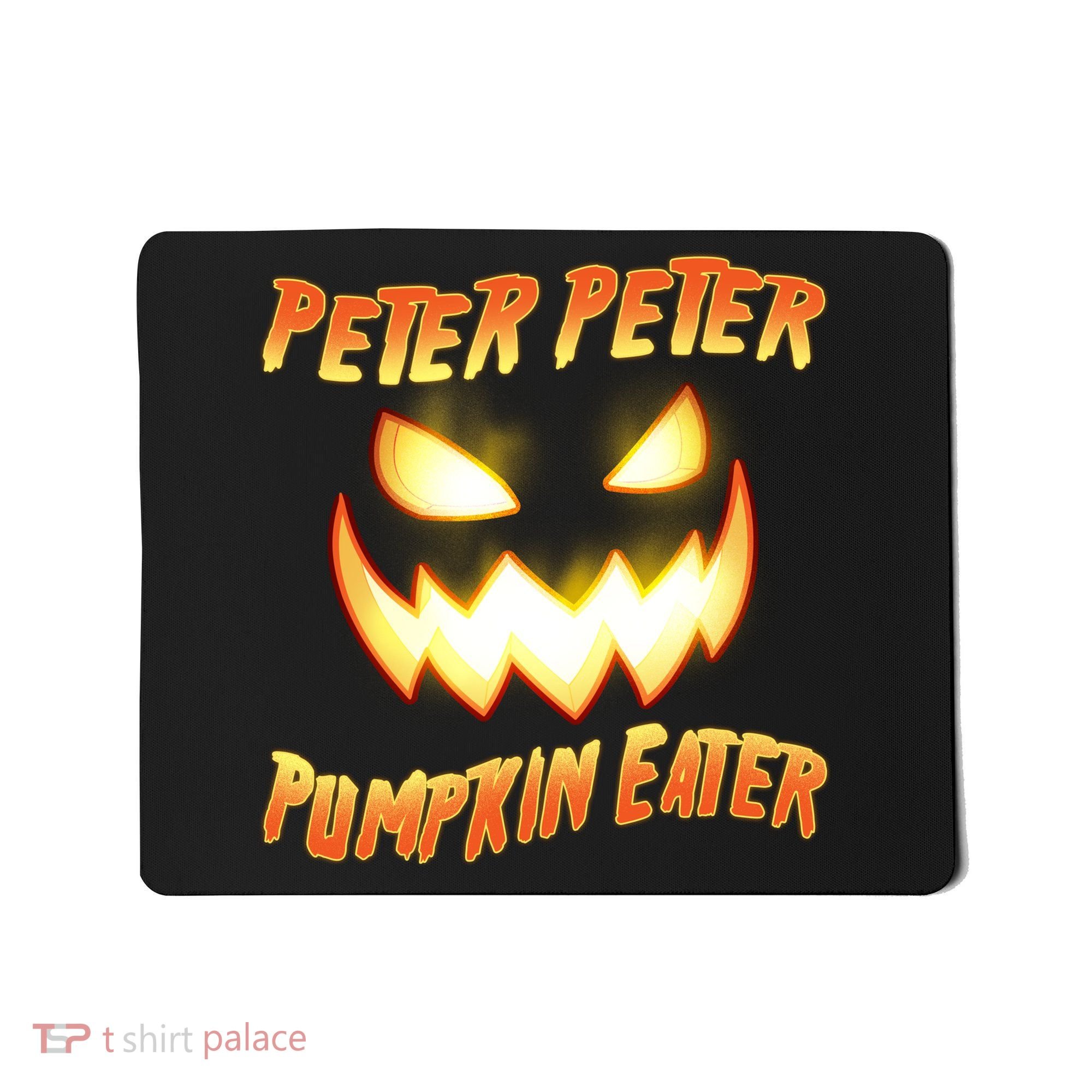 Peter Peter Pumpkin Eater Jack O Lantern Mousepad