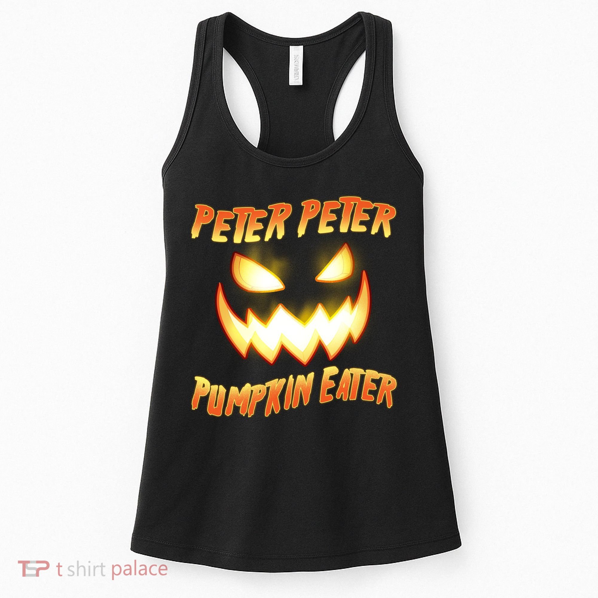 Peter Peter Pumpkin Eater Jack O Lantern Women's Tank Top