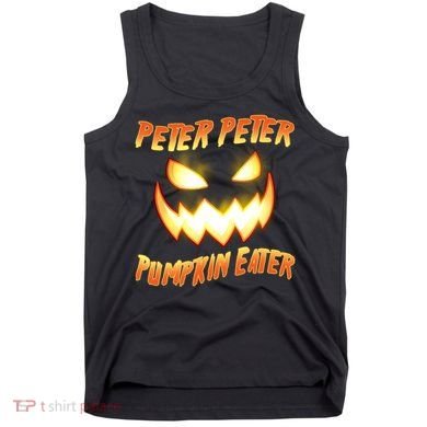 Peter Peter Pumpkin Eater Jack O Lantern Tank Top