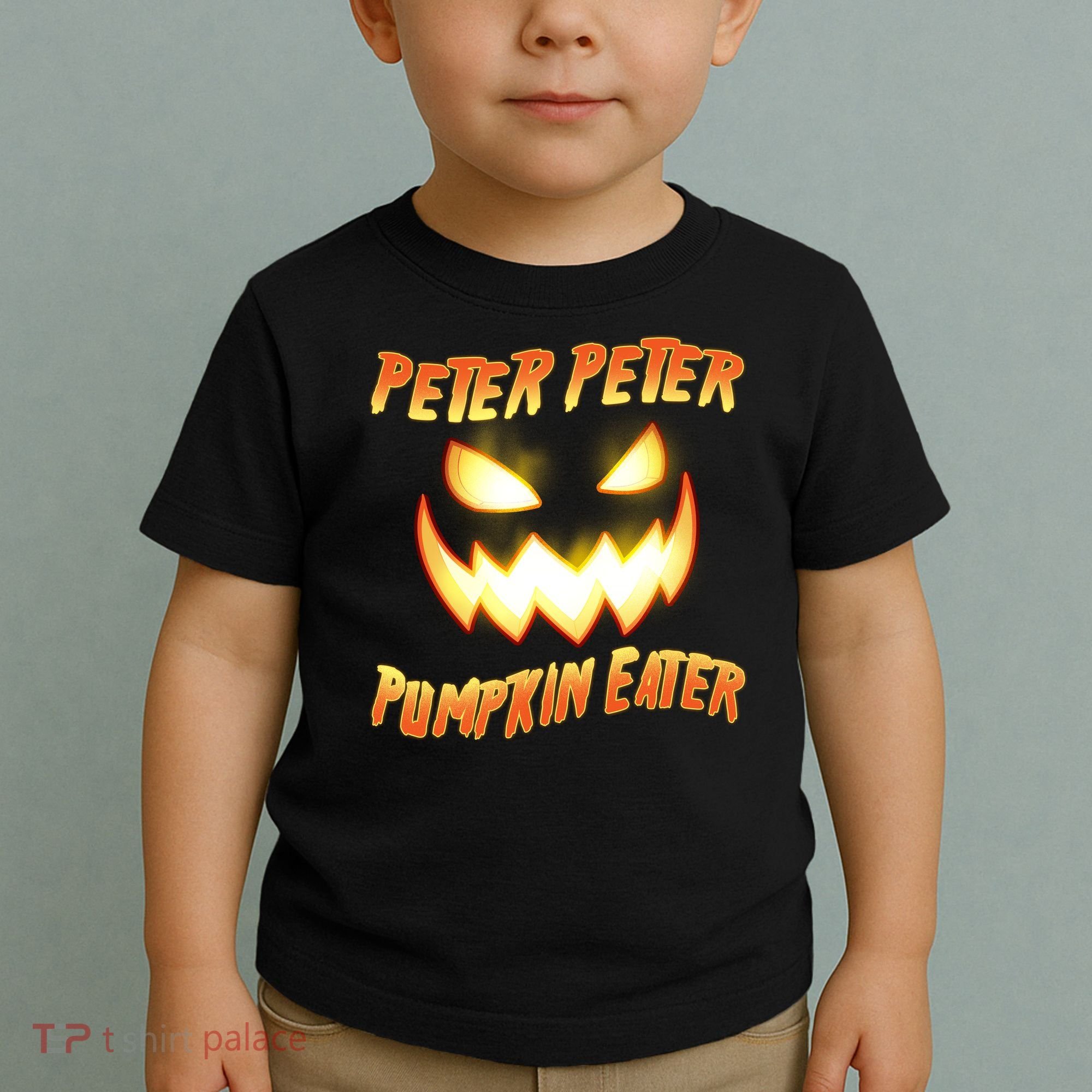 Peter Peter Pumpkin Eater Jack O Lantern Toddler T-Shirt