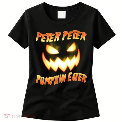 Peter Peter Pumpkin Eater Jack O Lantern Women's T-Shirt