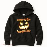 Peter Peter Pumpkin Eater Jack O Lantern Kids Hoodie thumb 0