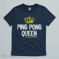 Ping Pong Queen Women Girl Player Table Tennis Funny Gift T-Shirt thumb 5