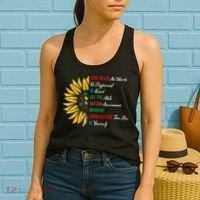 Puzzle Piece Quotes Inspirational Autism Awareness Gift Women's Tank Top thumb 2