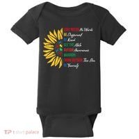 Puzzle Piece Quotes Inspirational Autism Awareness Gift Baby Bodysuit thumb 0