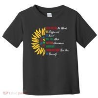 Puzzle Piece Quotes Inspirational Autism Awareness Gift Toddler T-Shirt thumb 0