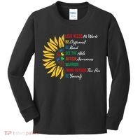 Puzzle Piece Quotes Inspirational Autism Awareness Gift Kids Long Sleeve Shirt thumb 0