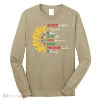 Puzzle Piece Quotes Inspirational Autism Awareness Gift Long Sleeve Shirt thumb 0