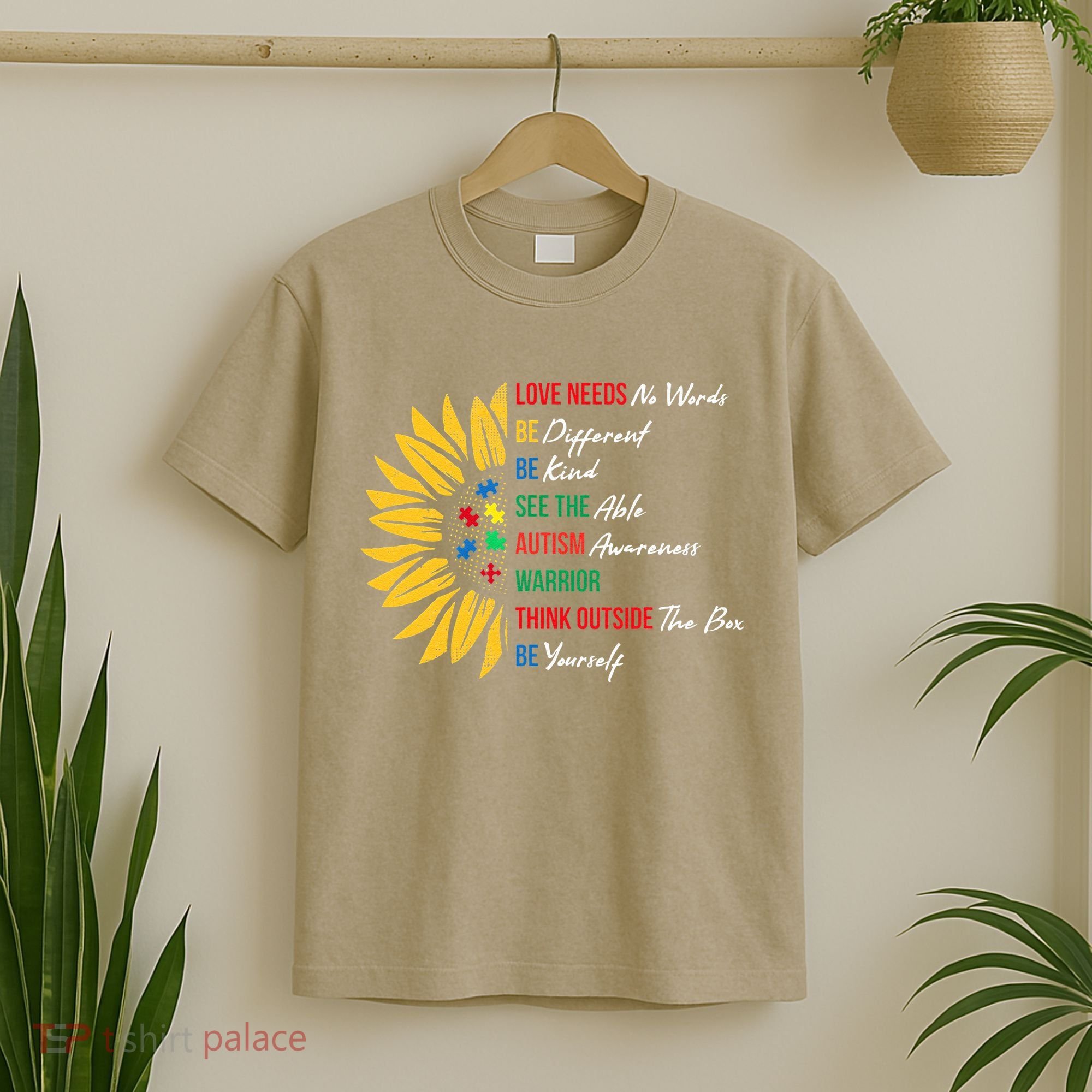 Puzzle Piece Quotes Inspirational Autism Awareness Gift T-Shirt