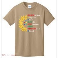 Puzzle Piece Quotes Inspirational Autism Awareness Gift Kids T-Shirt thumb 0