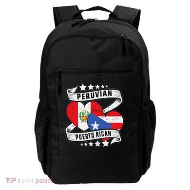 Peruvian Puerto rican Half Peruvian half Puerto rican Backpack