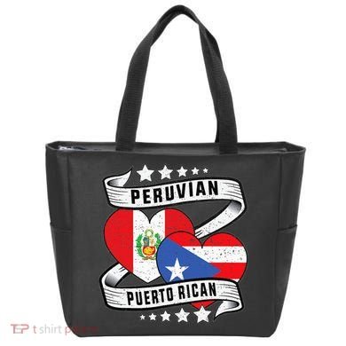 Peruvian Puerto rican Half Peruvian half Puerto rican Tote Bag