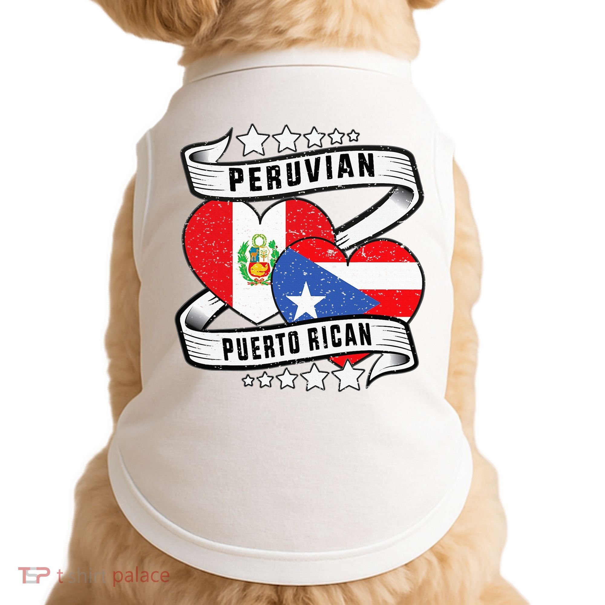 Peruvian Puerto rican Half Peruvian half Puerto rican Doggie Tank