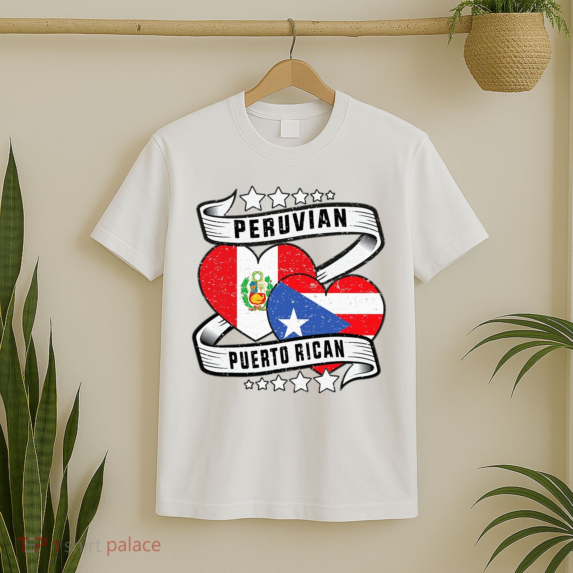 Peruvian Puerto rican Half Peruvian half Puerto rican T-Shirt