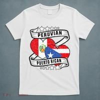 Peruvian Puerto rican Half Peruvian half Puerto rican T-Shirt thumb 5